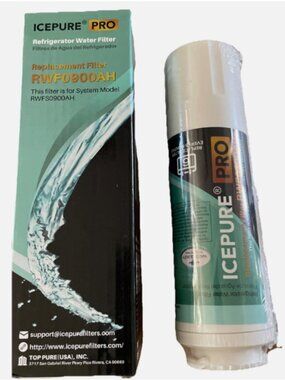Icepure Pro Refrigerator Water Filter 3 Pack RWF0500AH NEW